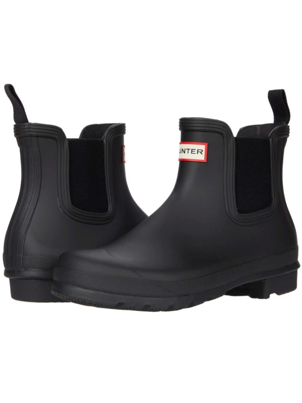 Hunter Original Chelsea Rain Boots Black Women Size 11